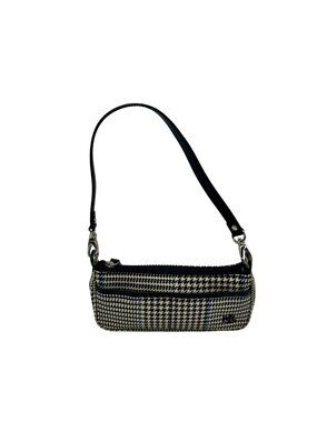 Lauren Ralph Lauren Houndstooth Canvas Pochette